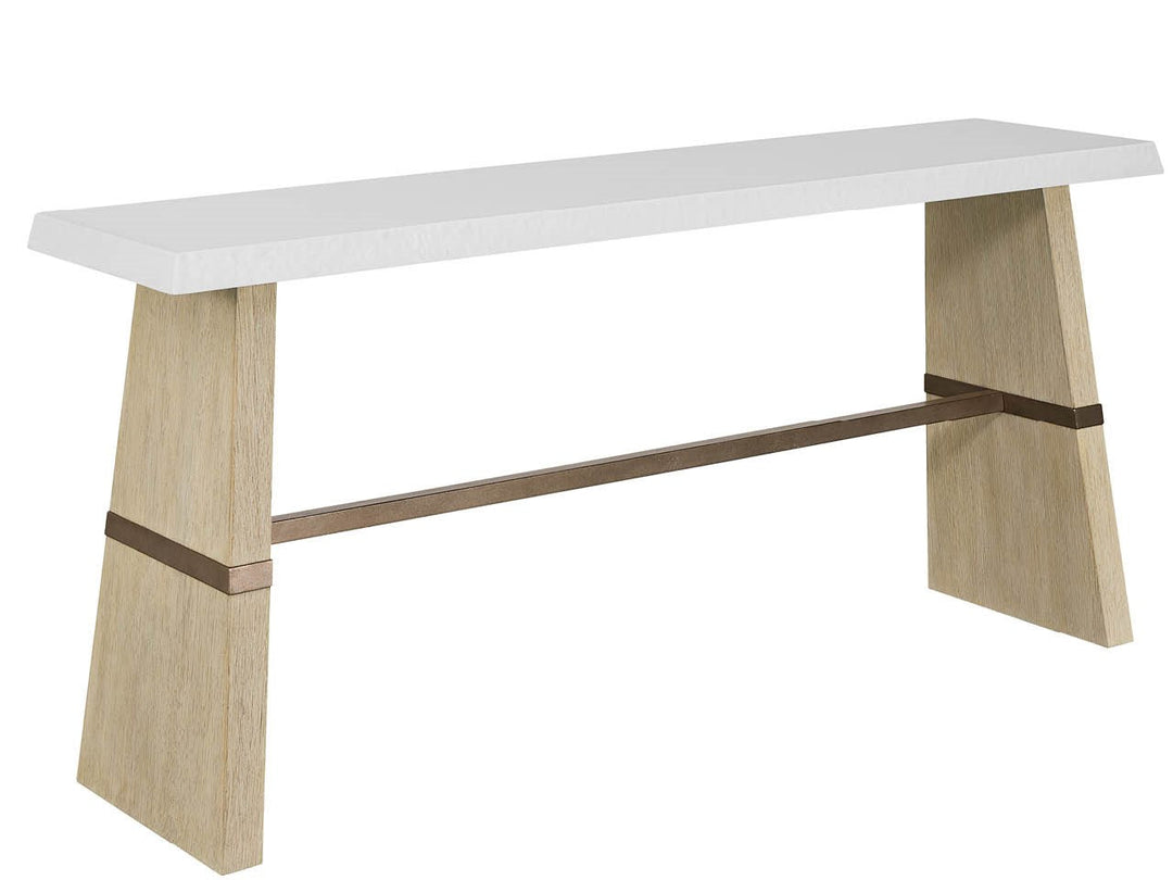 SwayLiving SwayLiving Dockside Console Table Natural Oak