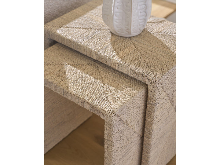 SwayLiving SwayLiving Abaca Nesting Tables Natural Oak