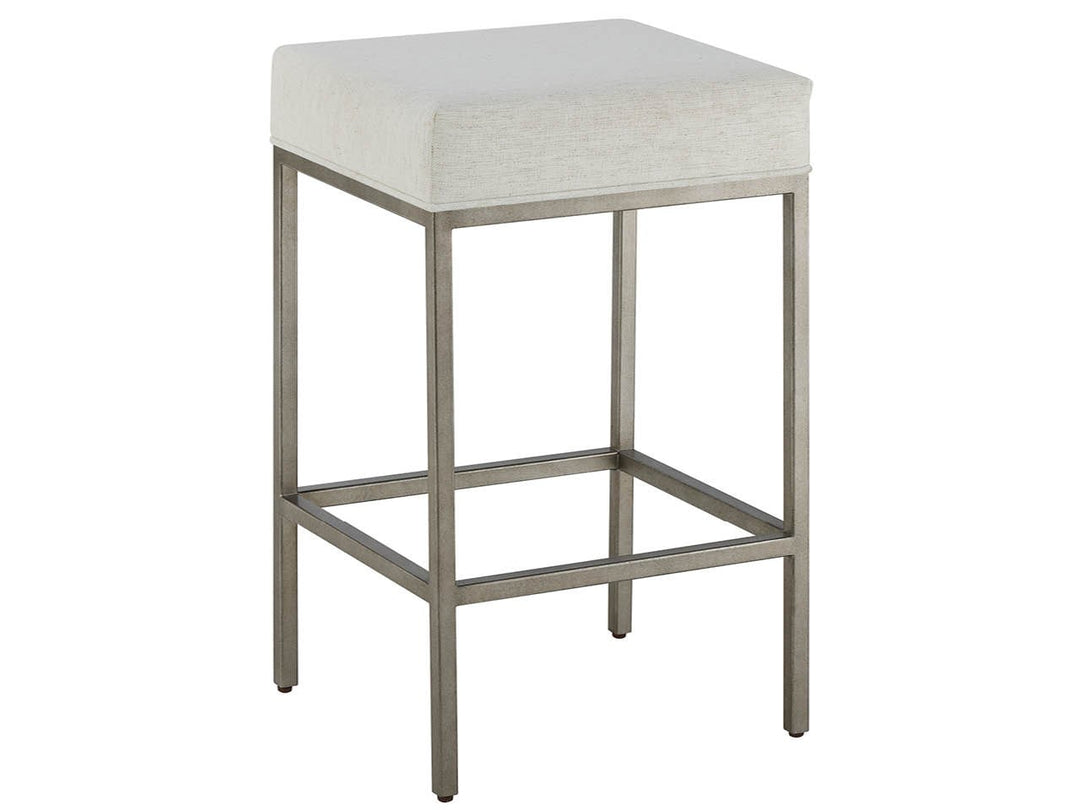 SwayLiving SwayLiving Oasis Console Stool Antique Nickel