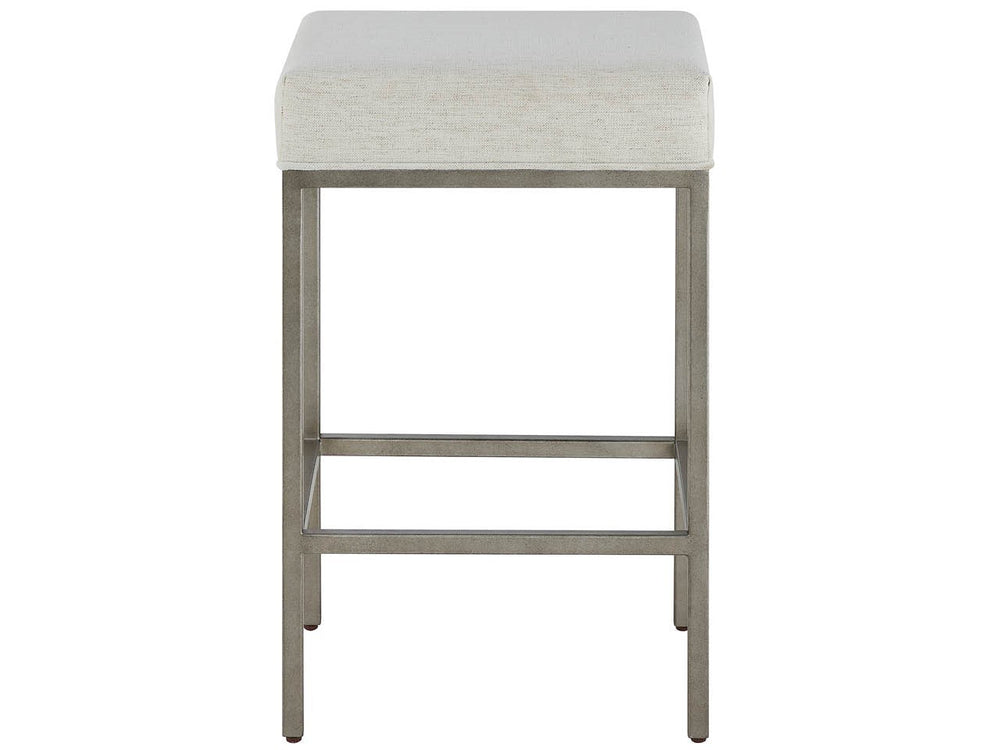 SwayLiving SwayLiving Oasis Console Stool Antique Nickel