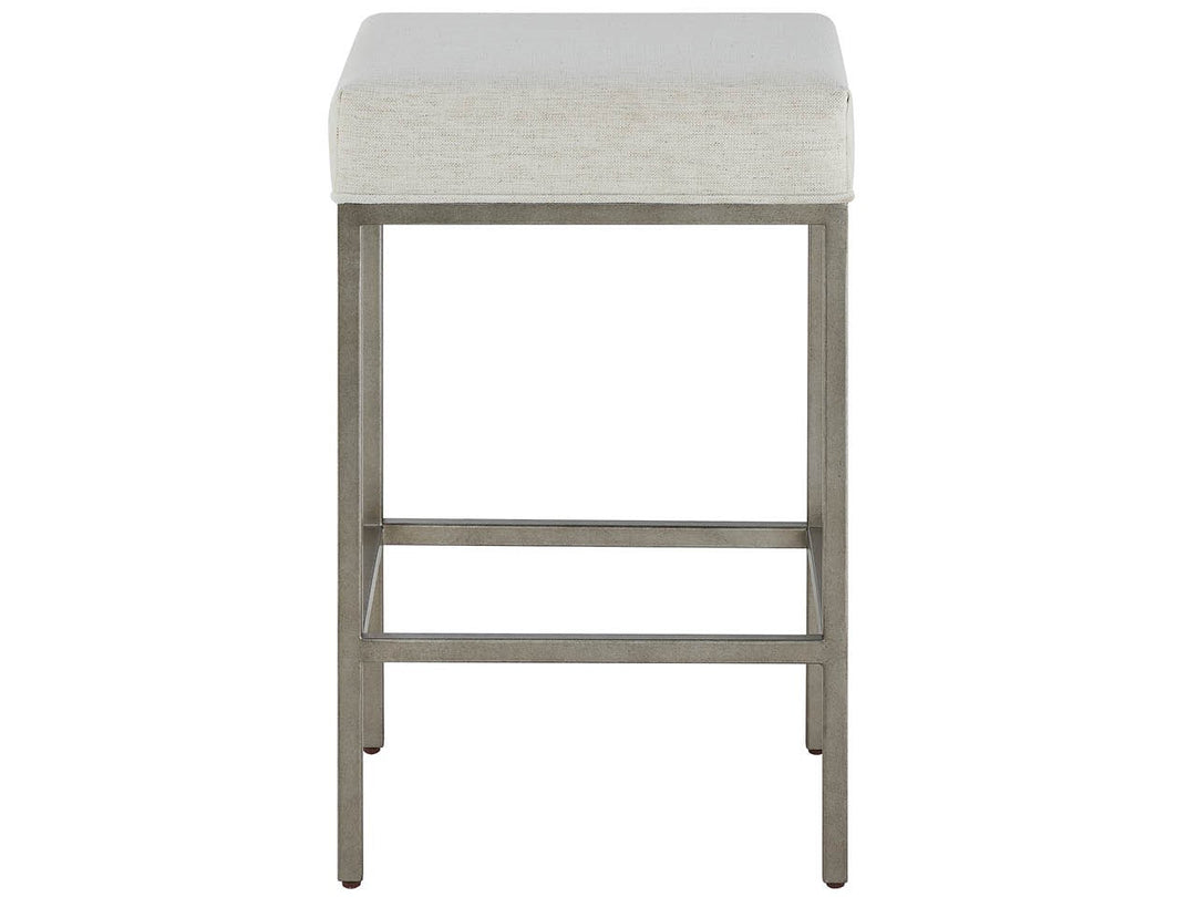 SwayLiving SwayLiving Oasis Console Stool Antique Nickel