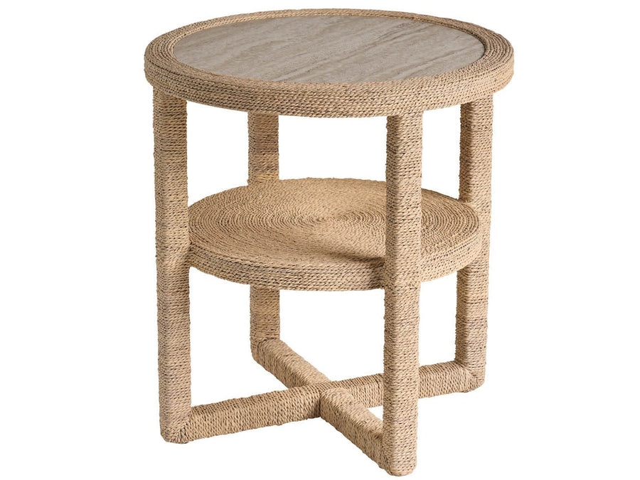 SwayLiving SwayLiving Abaca Side Table Natural Oak