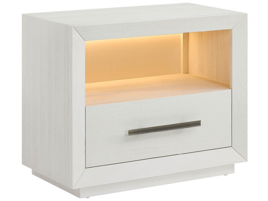 SwayLiving SwayLiving Shoreline Nightstand White Pine