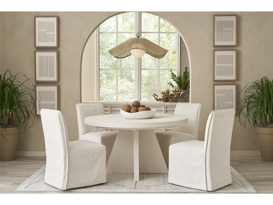 SwayLiving SwayLiving Shoreline Dining Table White Pine