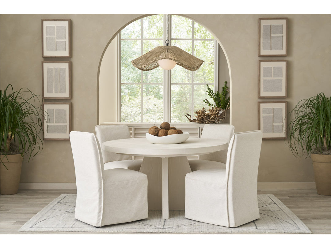 SwayLiving SwayLiving Shoreline Dining Table White Pine