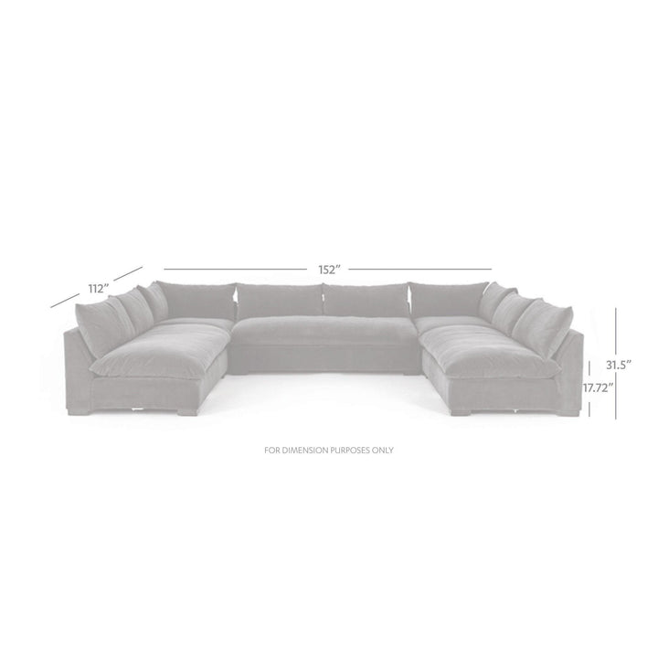 Grant 5-Piece Sectional - SwayLiving