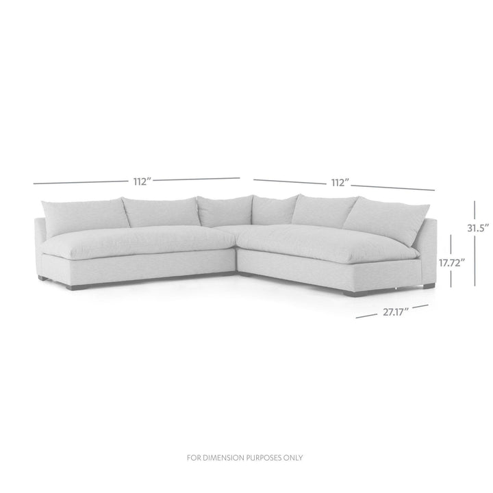 Grant 3-Piece Sectional - SwayLiving