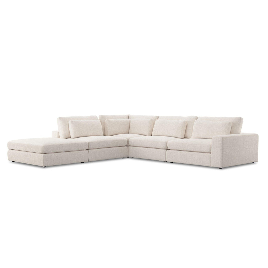 Bloor 4-Piece Sectional W/ Ottoman - SwayLiving
