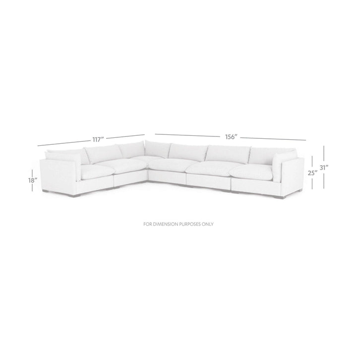 Westwood 6-Piece Sectional - SwayLiving