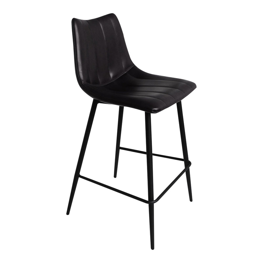 Alibi Counter Stool Matte Black - Set Of Two - SwayLiving