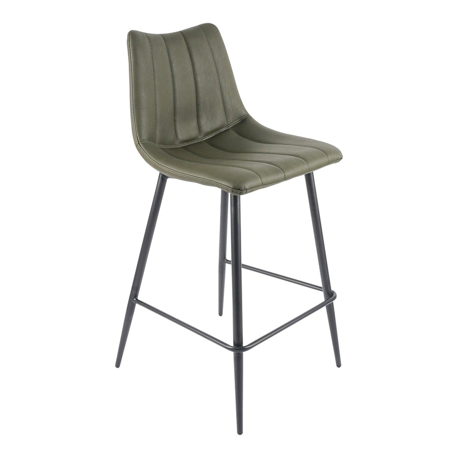 Alibi Counter Stool Dark Green - Set Of Two - SwayLiving