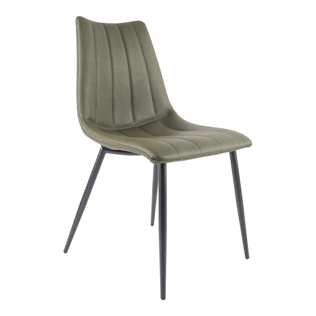 Alibi Dining Chair Dark Green - Set Of Two - SwayLiving