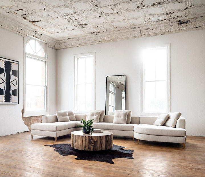 Hudson Round Coffee Table - SwayLiving