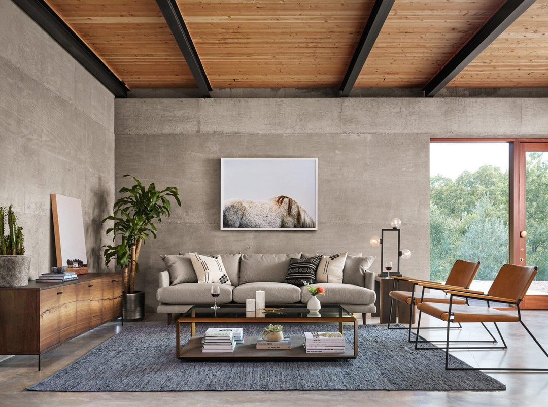 Shagreen Shadow Box Coffee Table - SwayLiving