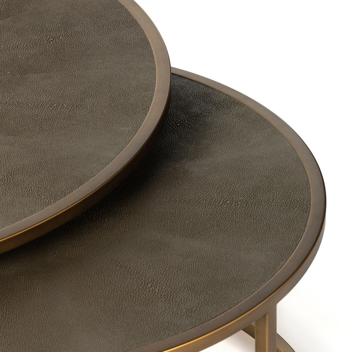 Shagreen Nesting Coffee Table - SwayLiving