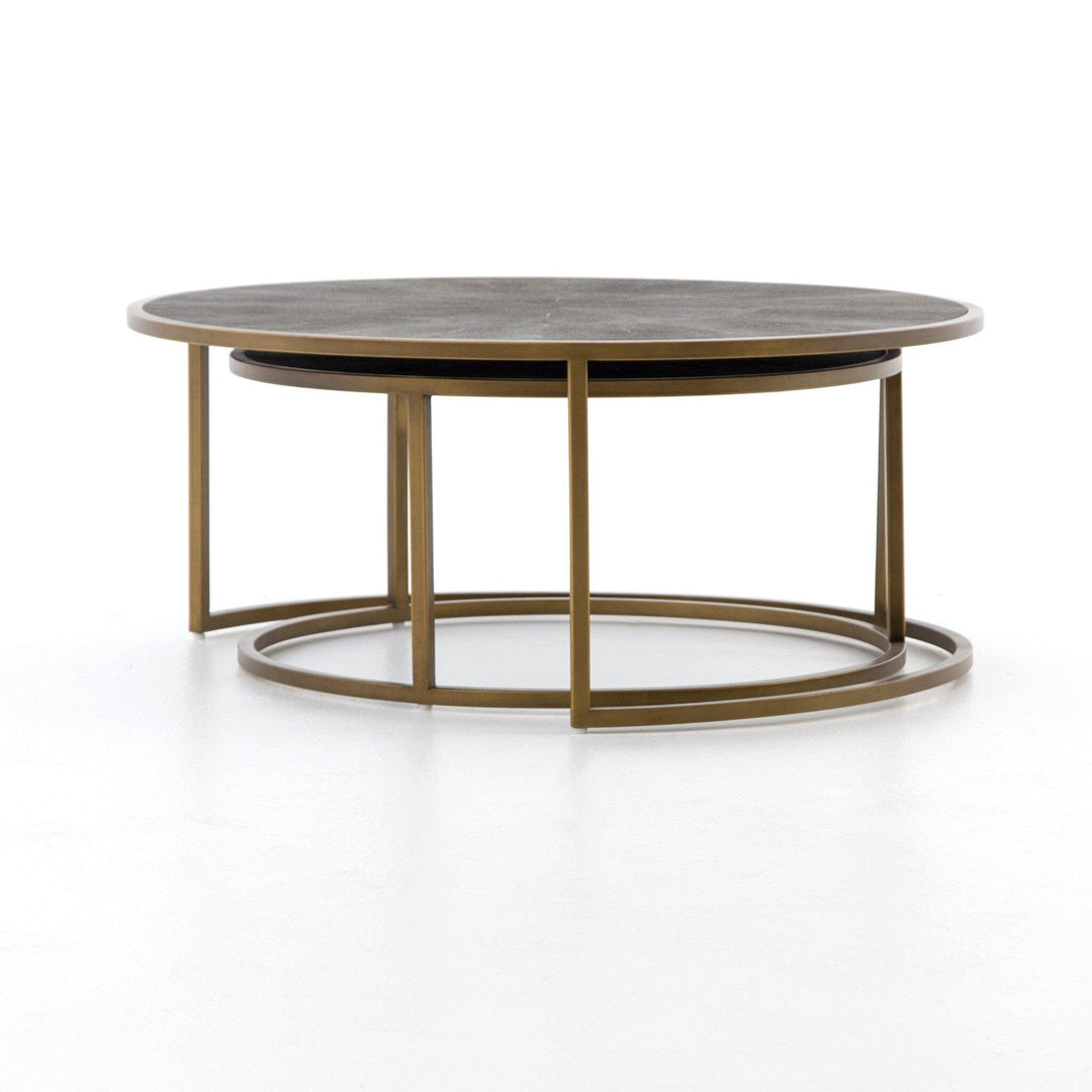 Shagreen Nesting Coffee Table - SwayLiving