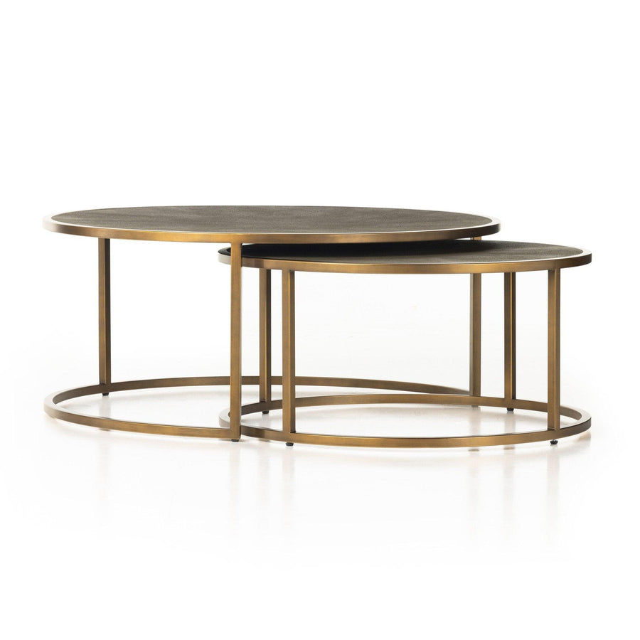 Shagreen Nesting Coffee Table - SwayLiving