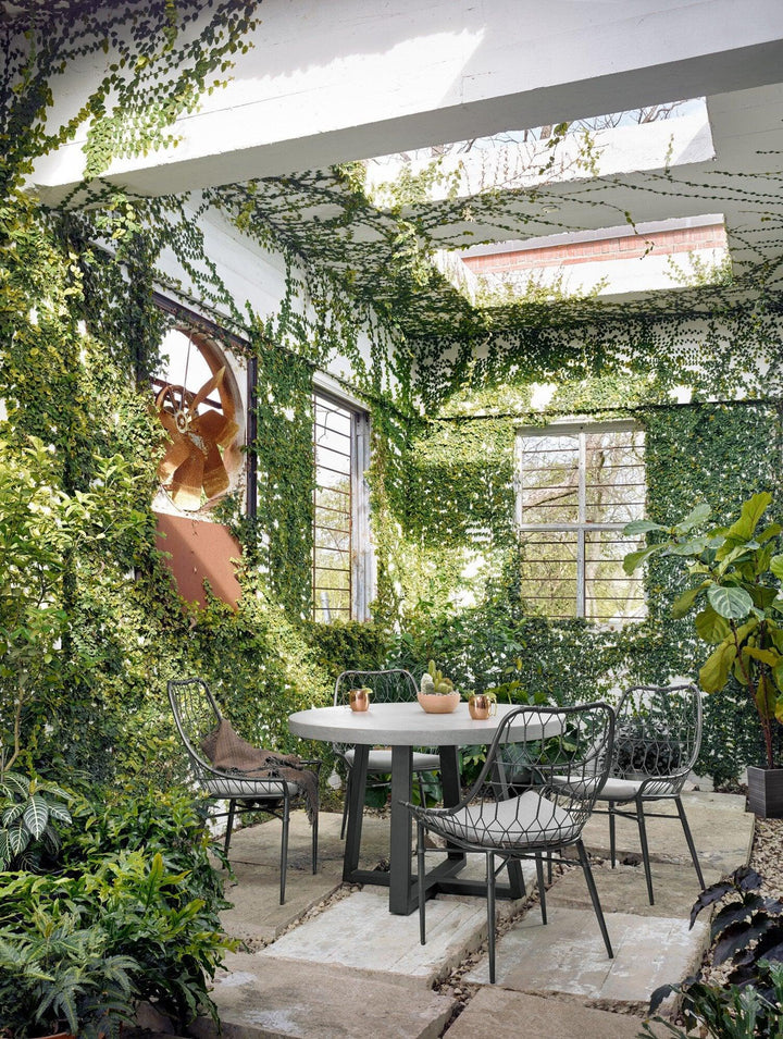 Cyrus Outdoor Round Dining Table - SwayLiving