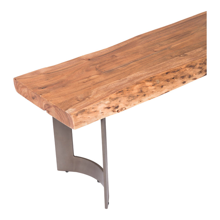 SwayLiving - Bent Bench Small Smoked - VE-1002-03-0 | SwayLiving