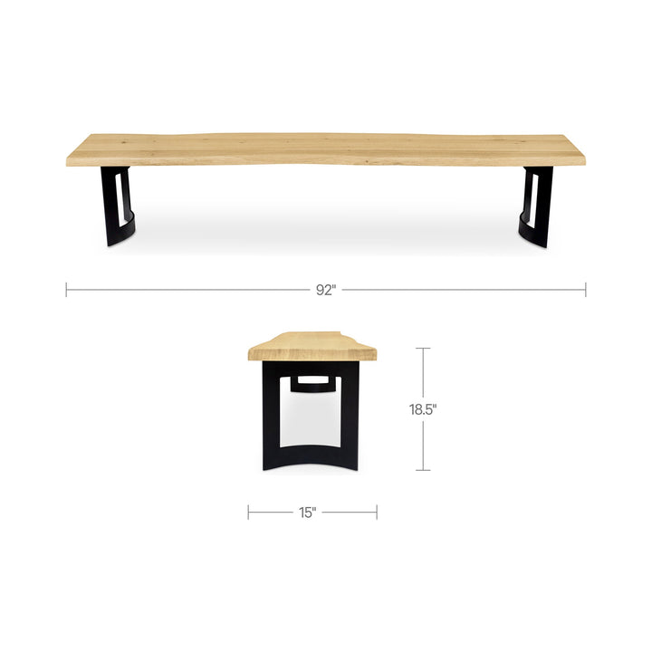 Bent Bench Small Smoked