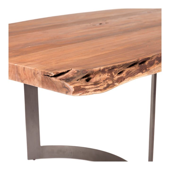 SwayLiving - Bent Dining Table Extra Small Smoked - VE-1036-03-0 | SwayLiving