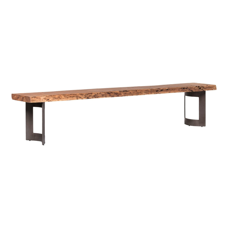 SwayLiving - Bent Bench Extra Small Smoked - VE-1038-03-0 | SwayLiving