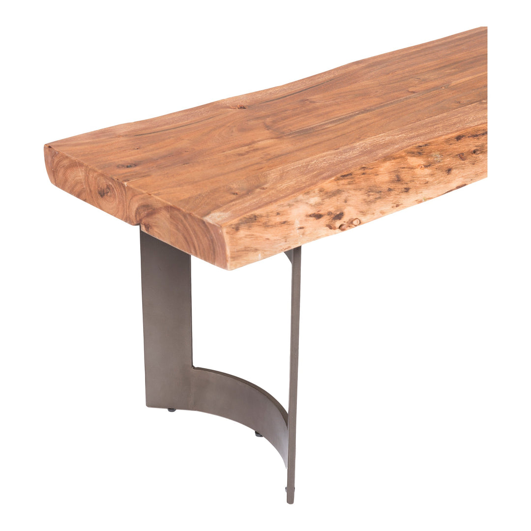 SwayLiving - Bent Bench Extra Small Smoked - VE-1038-03-0 | SwayLiving