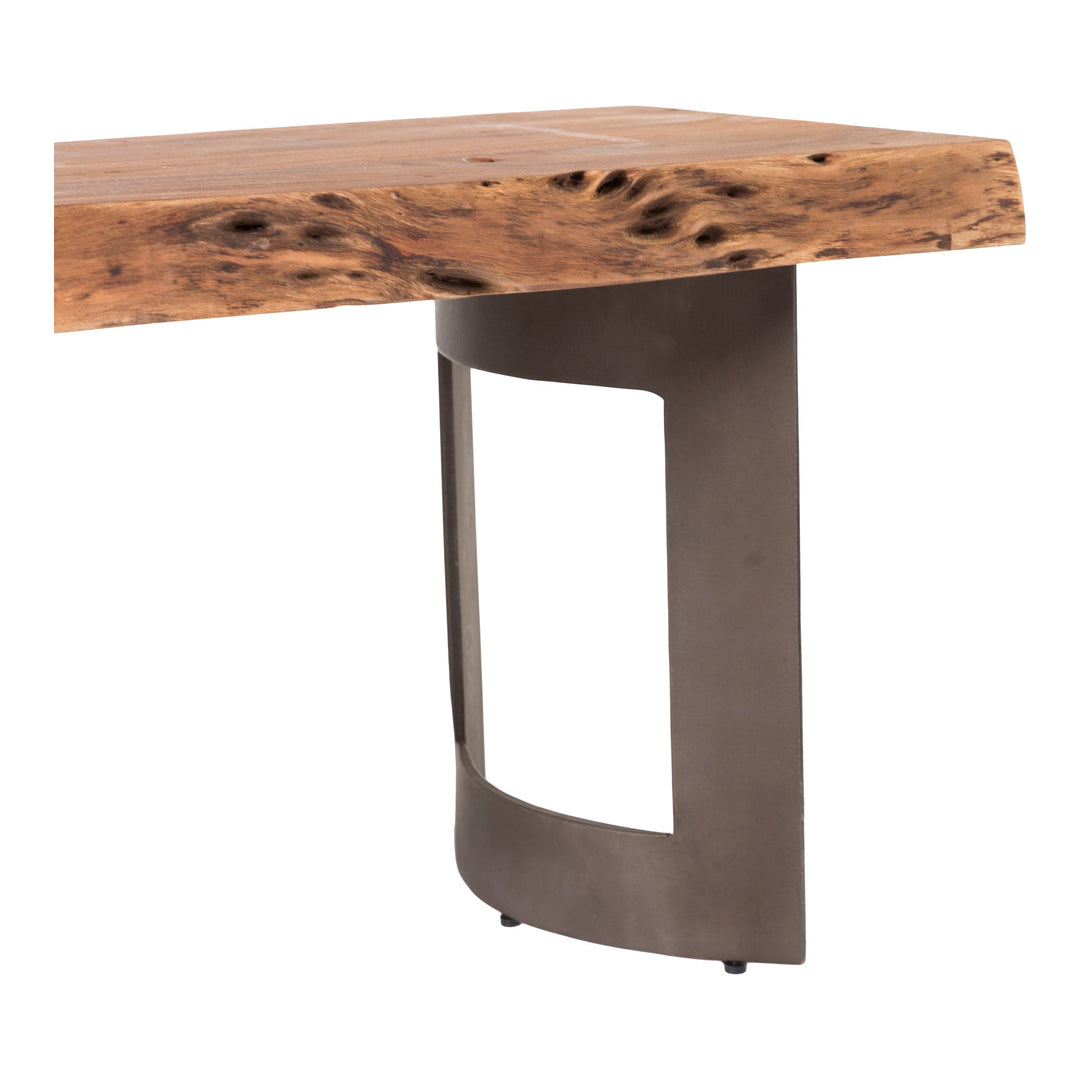 SwayLiving - Bent Bench Extra Small Smoked - VE-1038-03-0 | SwayLiving