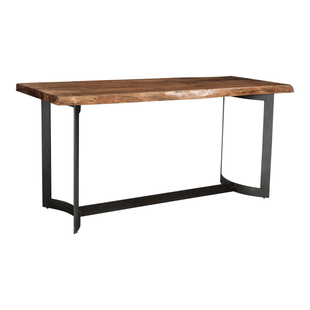 Bent Counter Table Smoked - SwayLiving