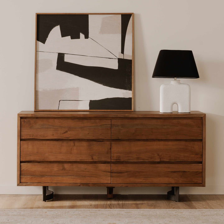 SwayLiving - Bent Dresser Smoked - VE-1097-03-0 | SwayLiving