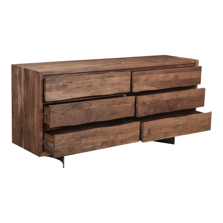 SwayLiving - Bent Dresser Smoked - VE-1097-03-0 | SwayLiving