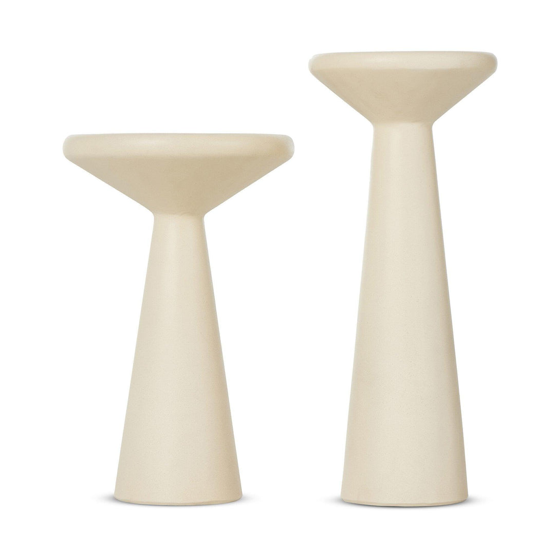 Ravine Concrete Accent Tables Set Of 2 - SwayLiving