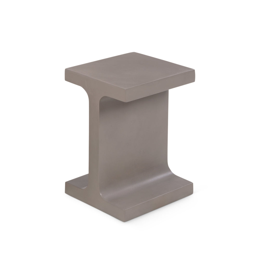 Justin End Table - Dark Grey