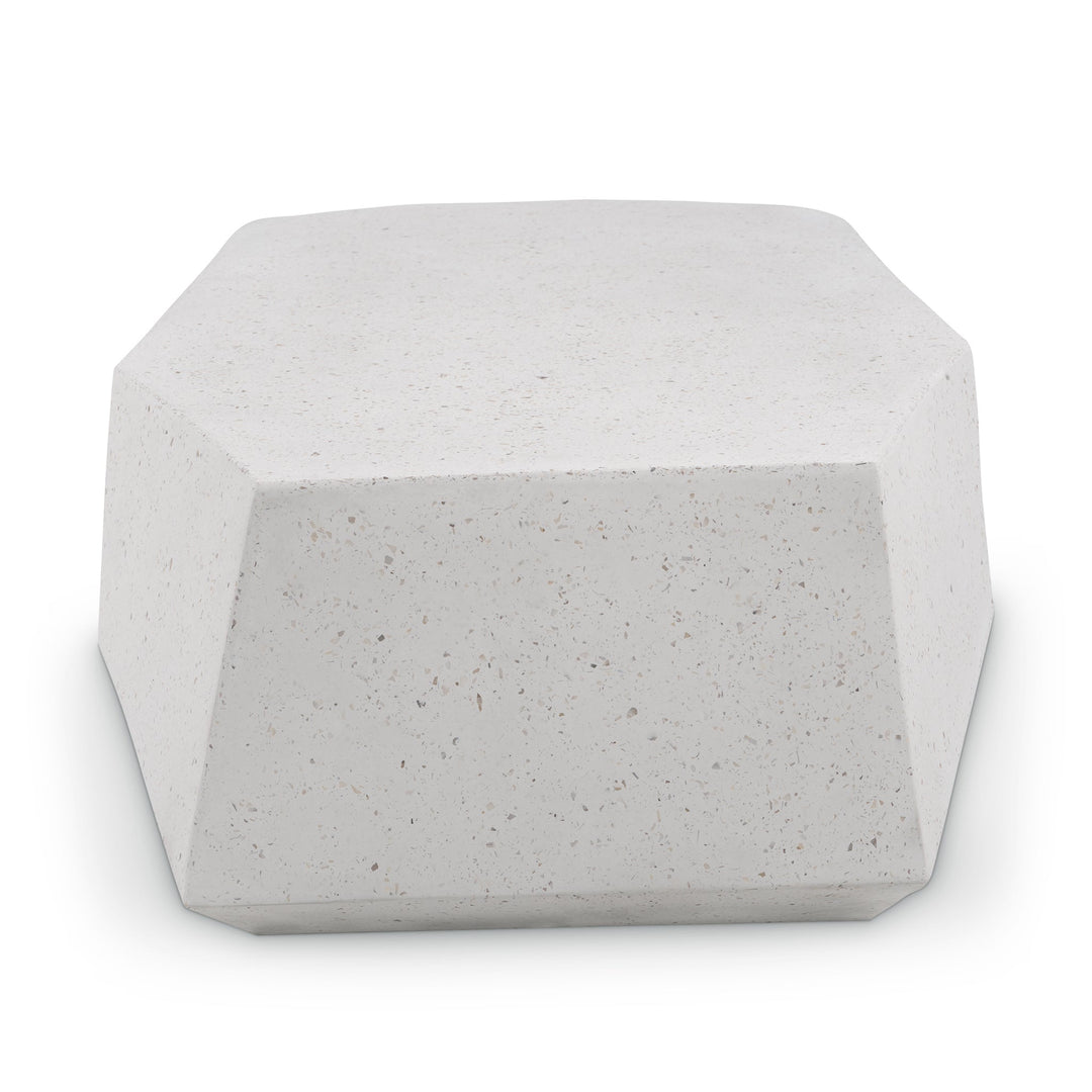 Kristal Coffee Table Ivory Terrazzo — silo_1