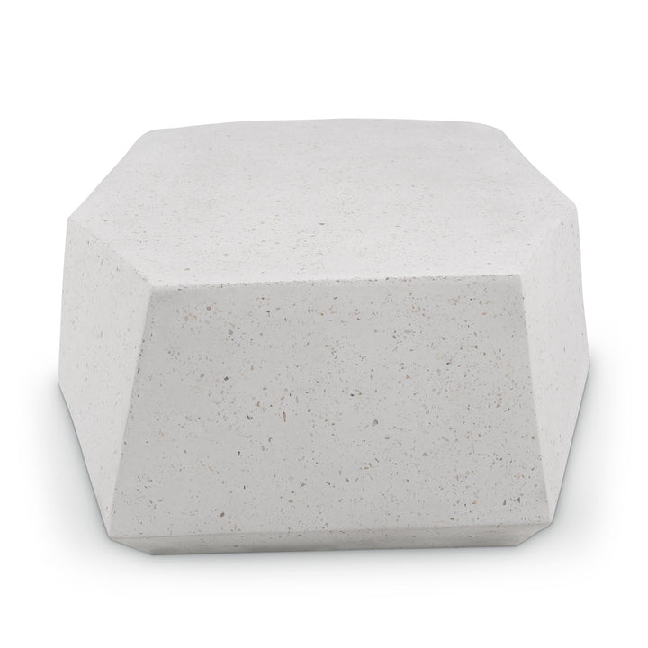 Kristal Coffee Table Ivory Terrazzo — silo_1