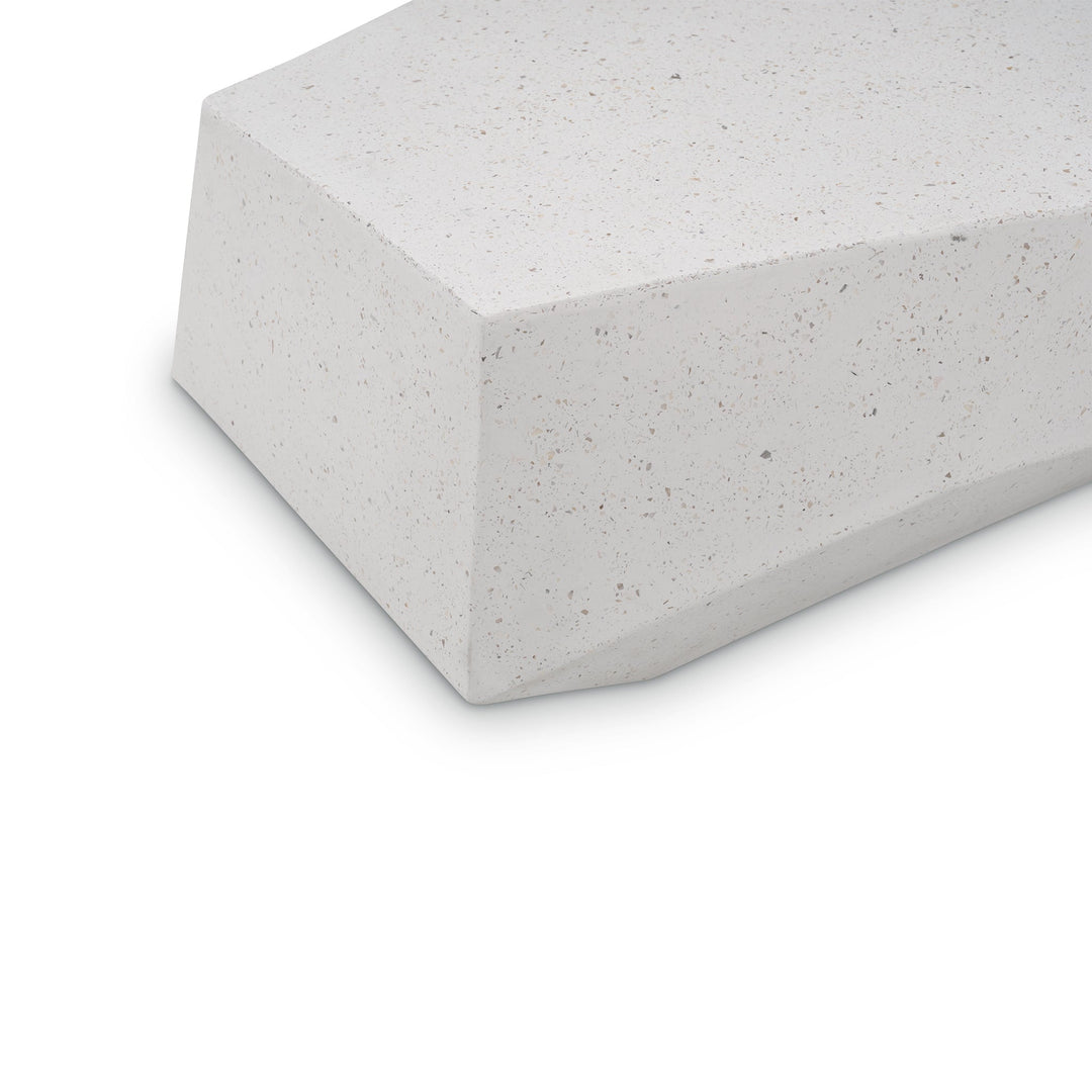 Kristal Coffee Table Ivory Terrazzo — silo_2