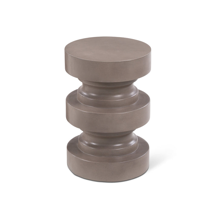 Levon End Table Lava - Dark Grey