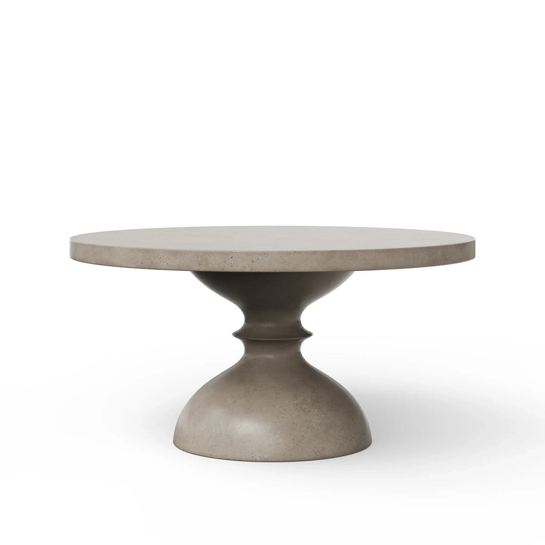 SwayLiving Mixx - Spindle 59" Round Dining Table OUTDOOR DINING TABLES