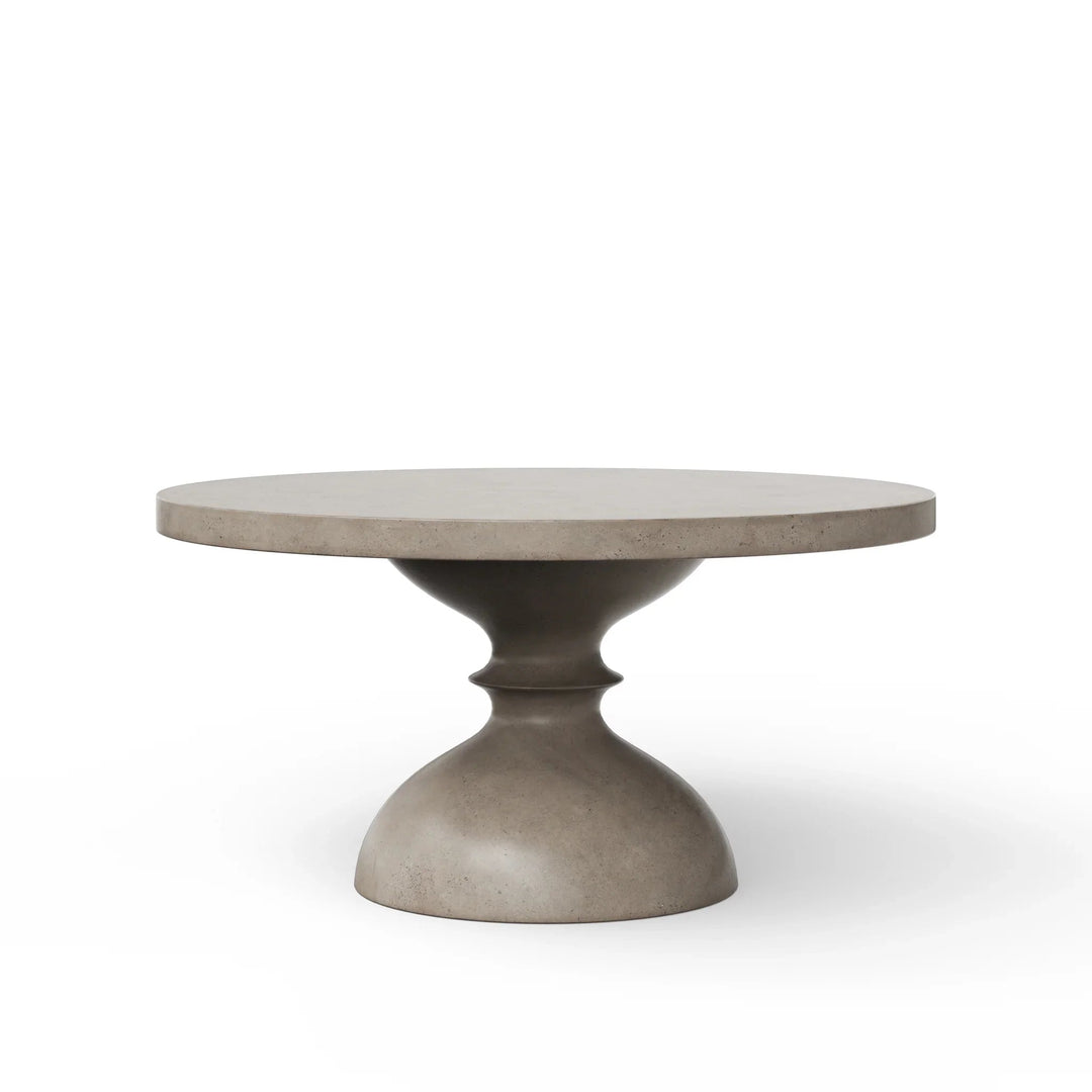 SwayLiving Mixx - Spindle 59" Round Dining Table OUTDOOR DINING TABLES