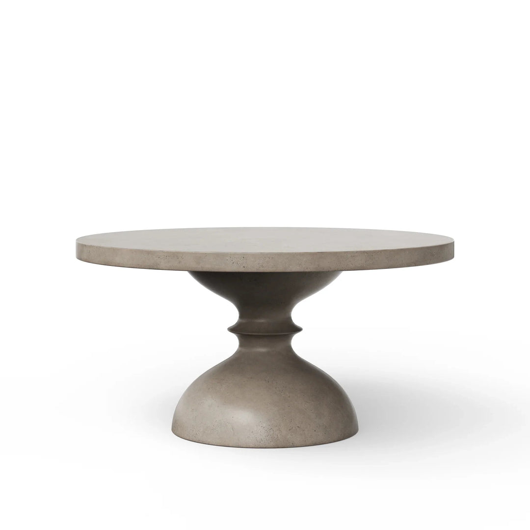 SwayLiving Mixx - Spindle 59" Round Dining Table OUTDOOR DINING TABLES