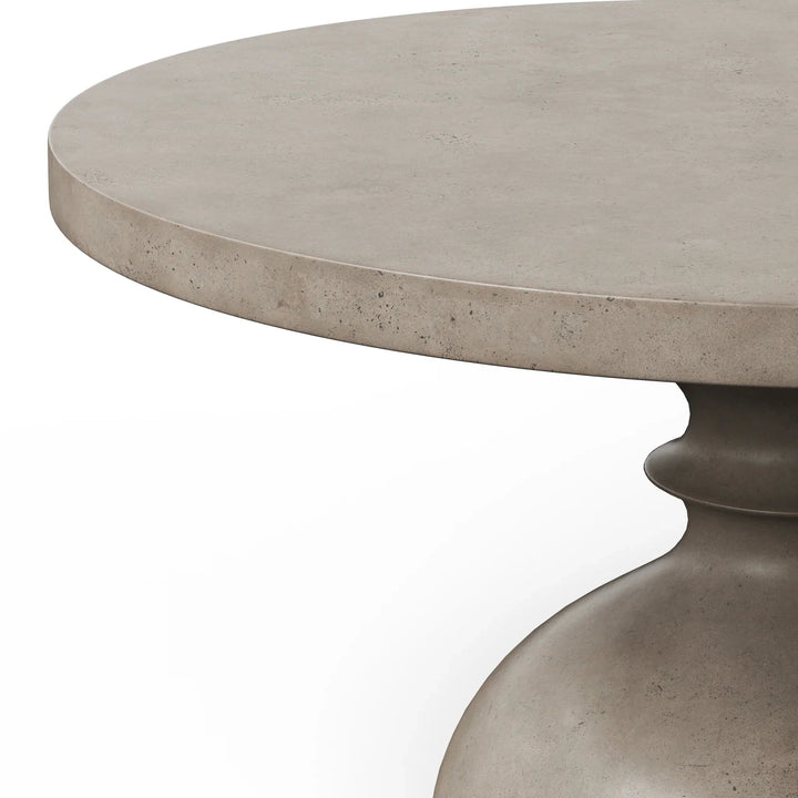 SwayLiving Mixx - Spindle 59" Round Dining Table OUTDOOR DINING TABLES