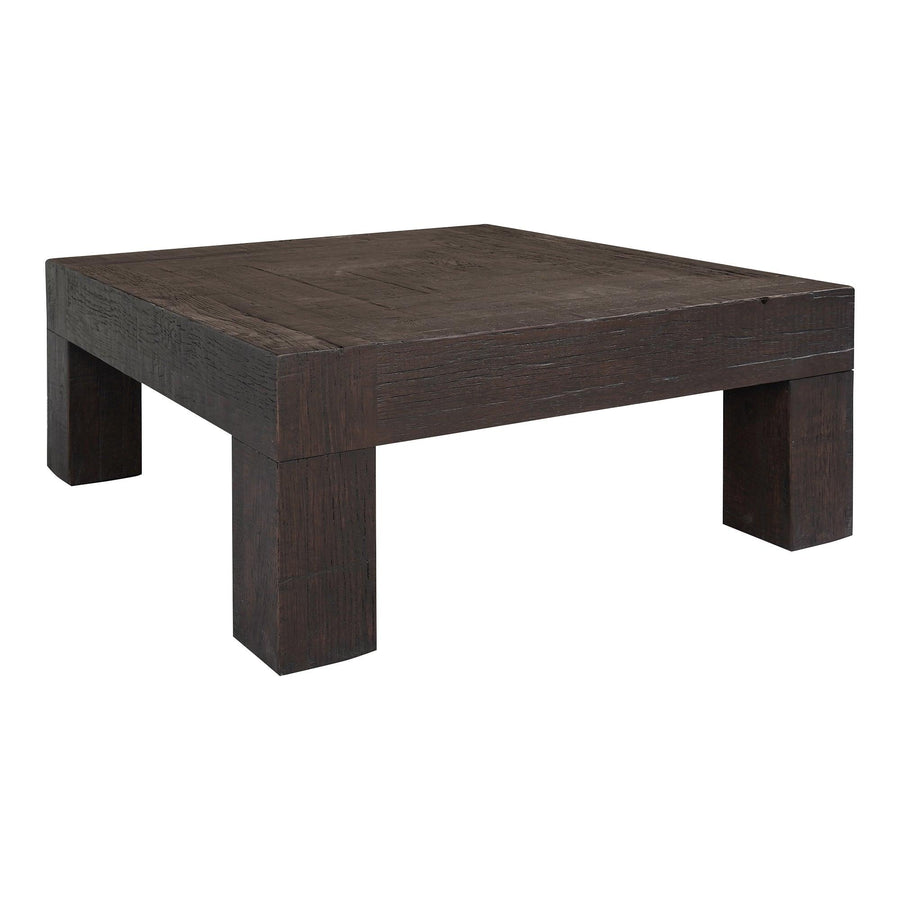 Evander Coffee Table Rustic Brown - SwayLiving