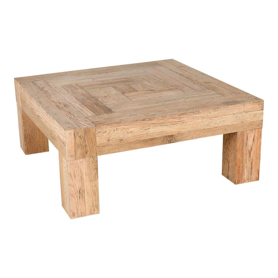 Evander Coffee Table Aged Oak - SwayLiving