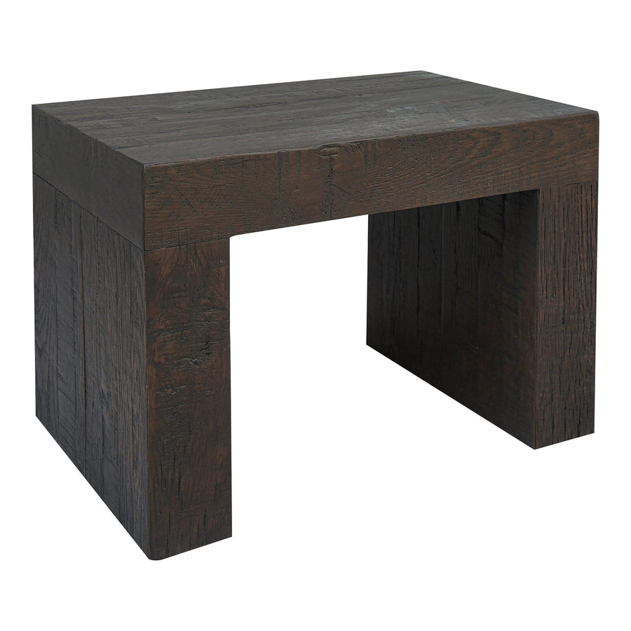 Evander Dining Stool Rustic Brown - SwayLiving