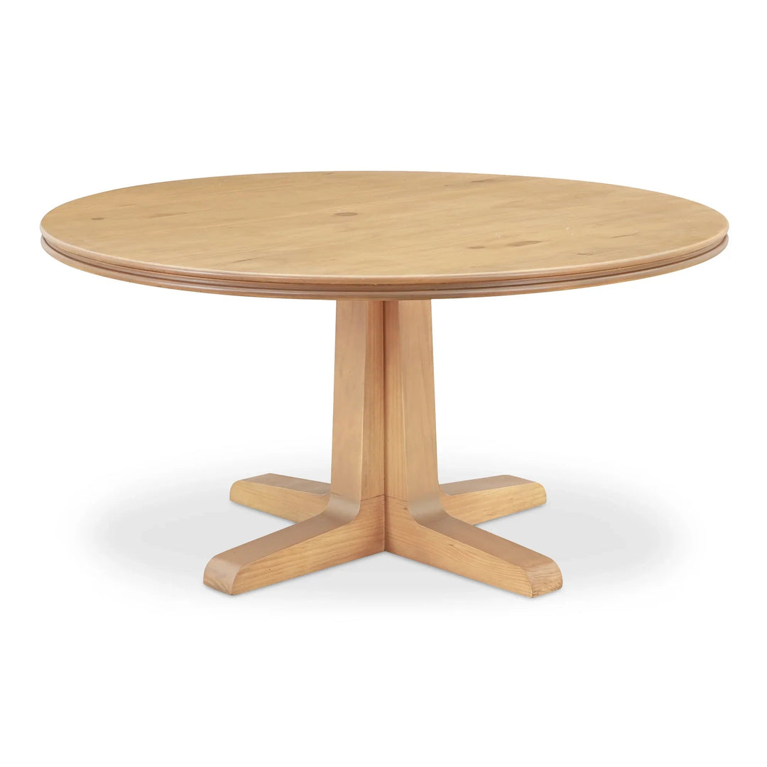 Charles Dining Table Natural - SwayLiving
