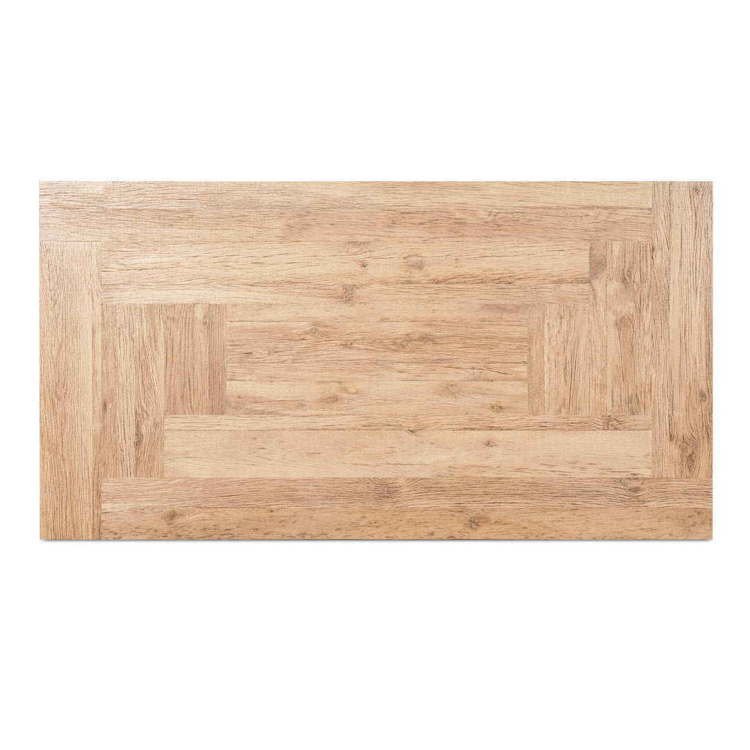 SwayLiving - Evander Coffee Table Rectangle Aged Oak - VL-1091-24 | SwayLiving