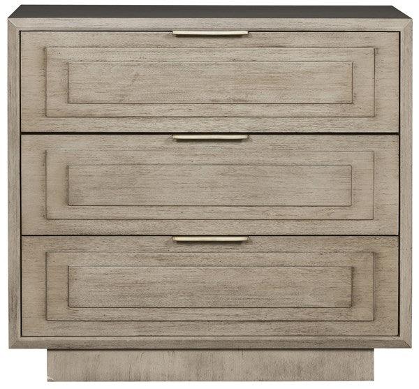 SwayLiving Bowers 3-Drawer Nightstand SIDEBOARDS + CREDENZAS