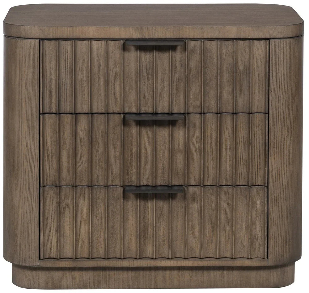 SwayLiving SwayLiving Grandhaven Fluted Front Nightstand Medium