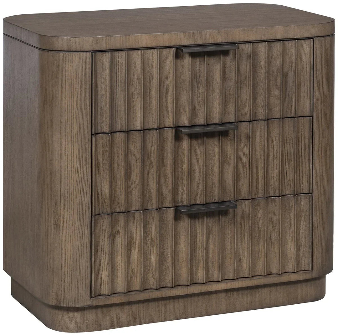 SwayLiving SwayLiving Grandhaven Fluted Front Nightstand Medium