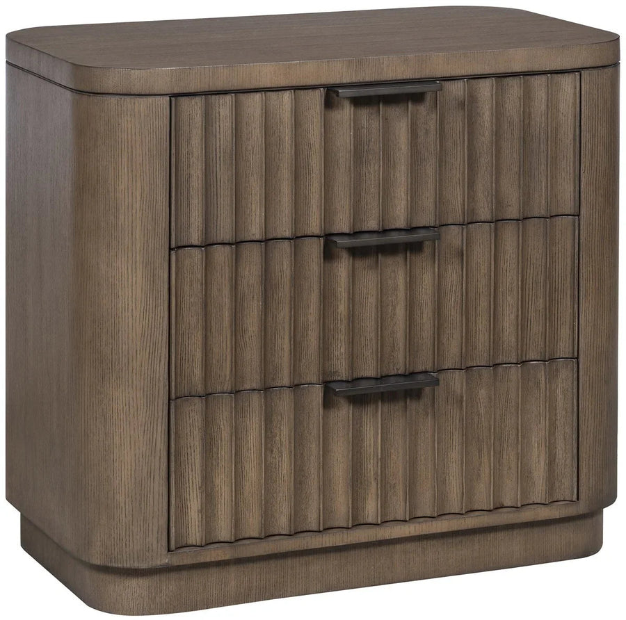 SwayLiving SwayLiving Grandhaven Fluted Front Nightstand Medium